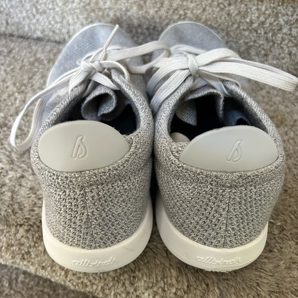 Allbirds Tree Piper Grey Knit Sneakers. Womens 11. Classic. Comfort. Worn. - Picture 3 of 12